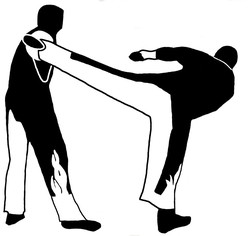 selbstverteidigungskurse - kickboxen